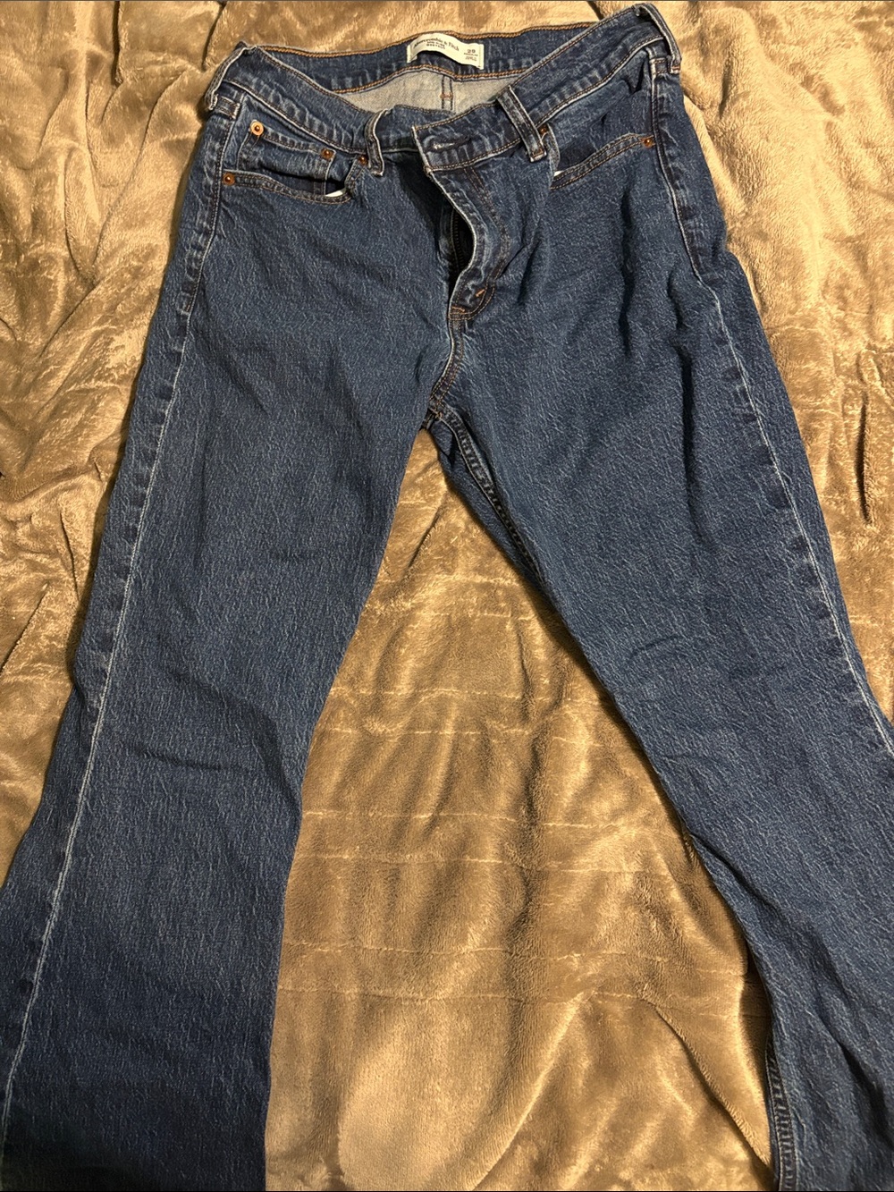Abercrombie & Fitch Women's Mid-Rise Bootcut Jean